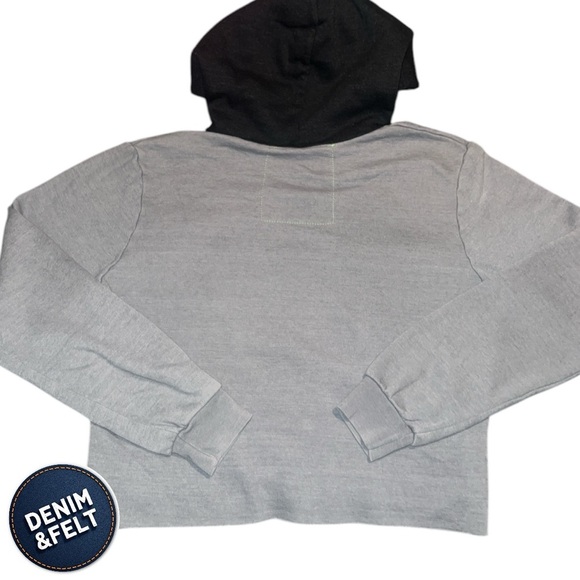 Aviator Nation Gray Hoodie with Black Hood - Picture 5 of 13